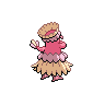 Pa’u Oricorio back sprites