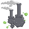 Galarian Weezing back sprites