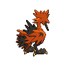 Galarian Zapdos back sprites