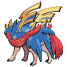 Crowned Zacian back sprites