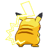 Gigantamax Pikachu back sprites