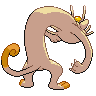 Gigantamax Meowth back sprites