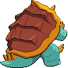 Gigantamax Drednaw back sprites