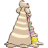 Gigantamax Alcremie back sprites