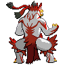 Gigantamax Single Strike Urshifu back sprites