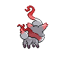 Hisuian Zorua back sprites