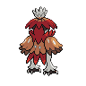 Hisuian Decidueye back sprites