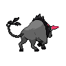 Paldean Tauros (Blaze Breed) back sprites