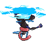 Mega Greninja back sprites
