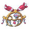 Mega Chimecho back sprites