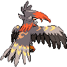 Mega Staraptor back sprites