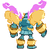 Mega Golurk back sprites