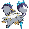 Mega Crabominable back sprites