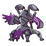 Mega Golisopod back sprites