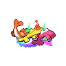 Mega Stretchy Tatsugiri back sprites