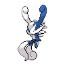 Mega Meowstic back sprites