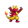 Magmar back sprites