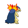 Typhlosion back sprites