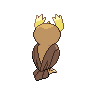 Noctowl back sprites