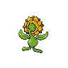Sunflora back sprites