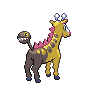 Girafarig back sprites