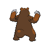 Ursaring back sprites