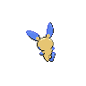 Minun back sprites