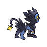 Luxray back sprites