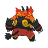 Emboar back sprites
