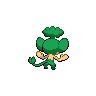 Pansage back sprites