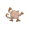 Mankey back sprites