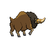 Bouffalant back sprites