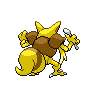 Kadabra back sprites