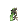 Aria Meloetta back sprites