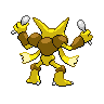Alakazam back sprites