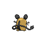 Dedenne back sprites