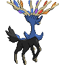 Active Xerneas back sprites