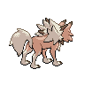 Midday Lycanroc back sprites
