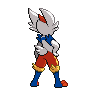 Cinderace back sprites