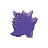 Gengar back sprites