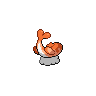 Curly Form Tatsugiri back sprites