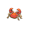 Krabby back sprites