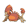 Kingler back sprites