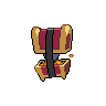 Chest Form Gimmighoul back sprites