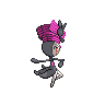 Pirouette Meloetta back shiny sprites