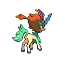 Resolute Keldeo back shiny sprites