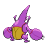 Mega Heracross back shiny sprites