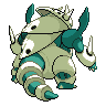 Mega Aggron back shiny sprites