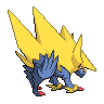 Mega Manectric back shiny sprites