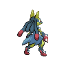Mega Lucario back shiny sprites